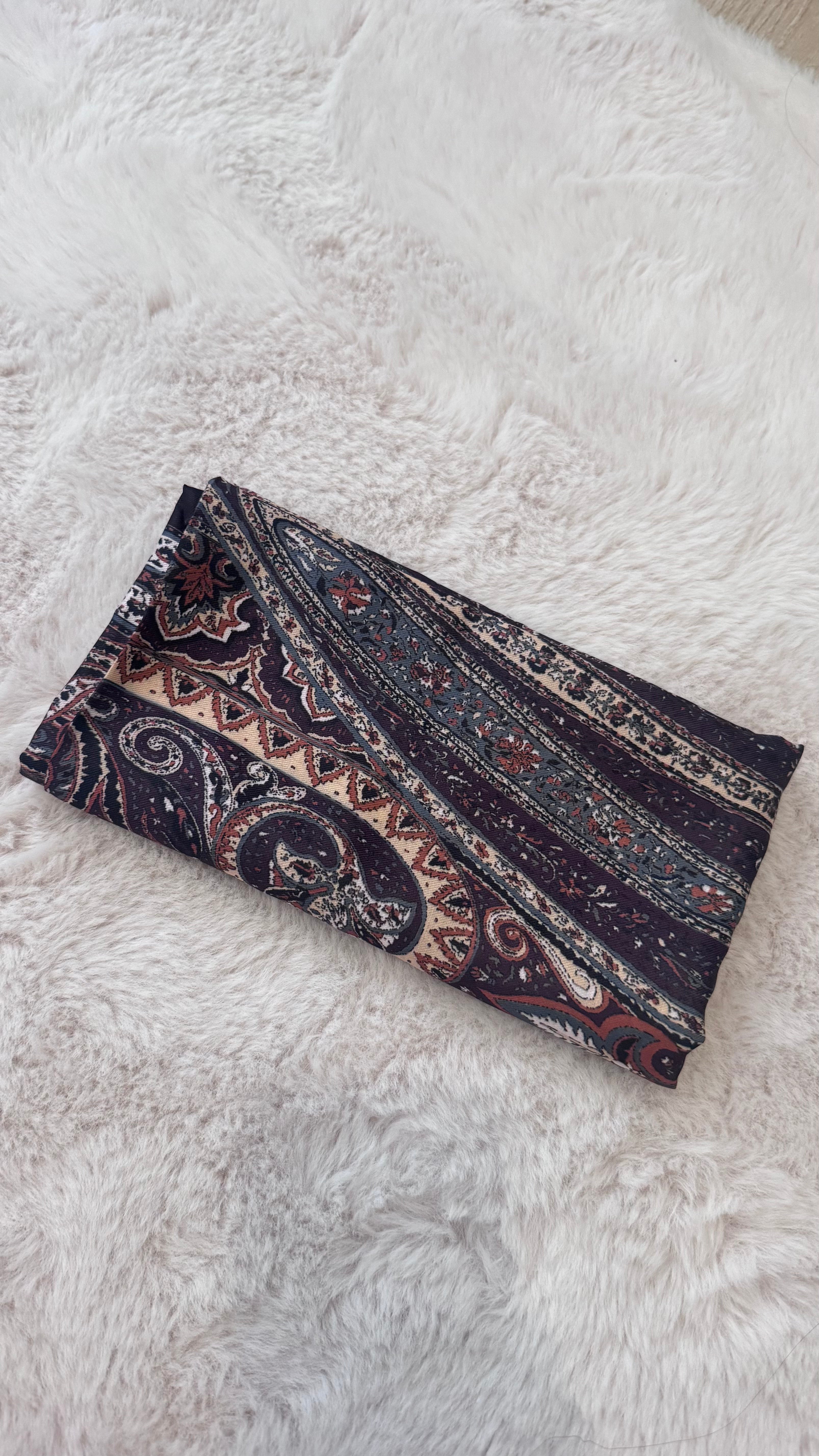 Hijab Marron