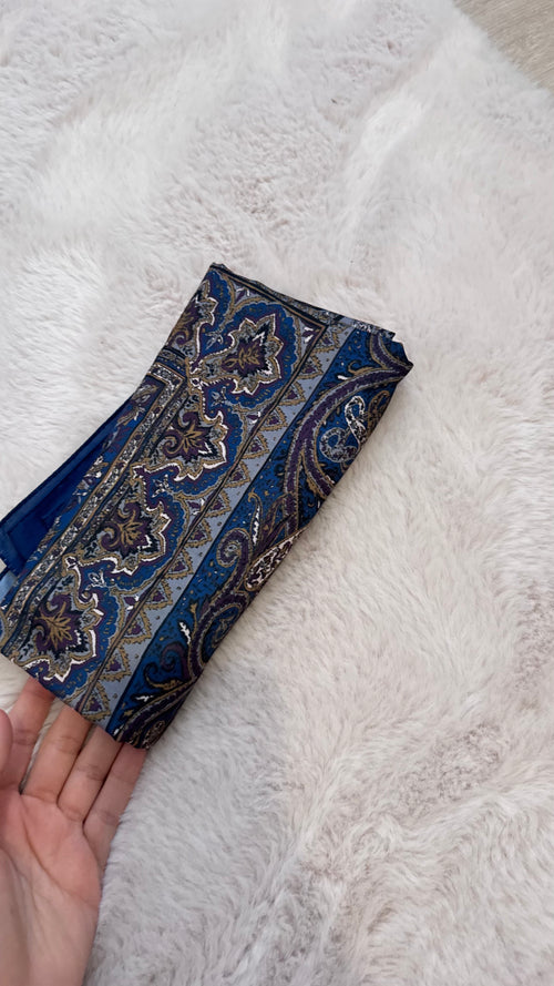 Hijab Bleu Foncé